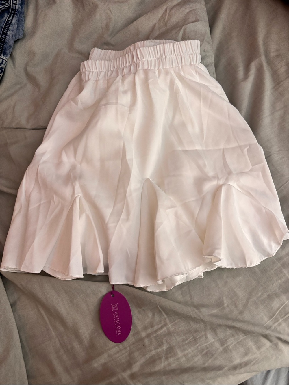 Amazon Women's Circle Skater Skirts - Black & White Duo - Picture 5 of 5